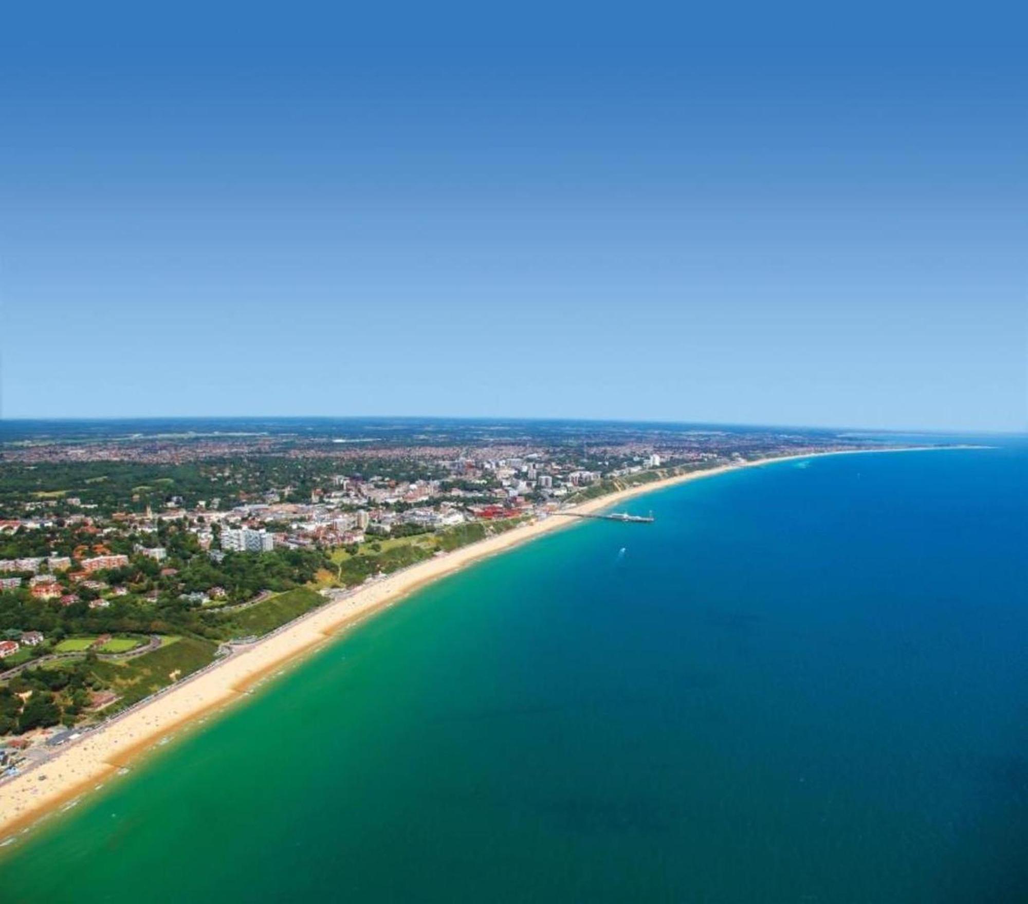 Bournecoast - Clifftop Apartment With Garden -Fm827 Μπόρνμουθ Εξωτερικό φωτογραφία